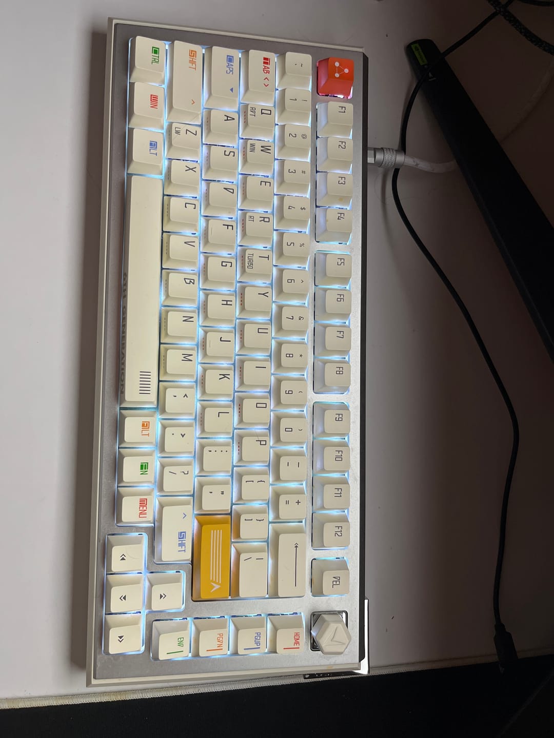 Customer photo review of A75 Ultra HE Magnetic Switch Keyboard- The key to be ace