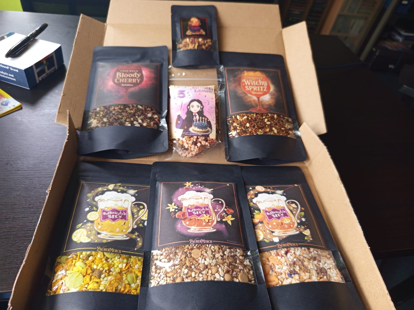 Customer photo review of Bloody Cherry – Cold Brew Eisteemischung 100g