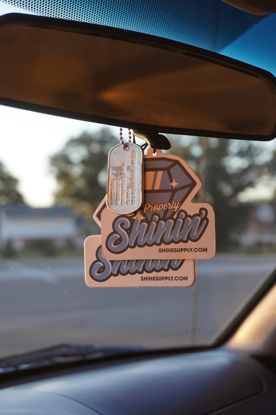 Customer photo review of Shine Scents Air Freshener - Diamond