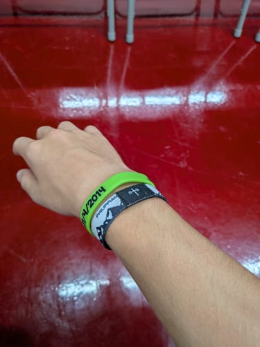 Customer photo review of Daily Bible Verse Wristband