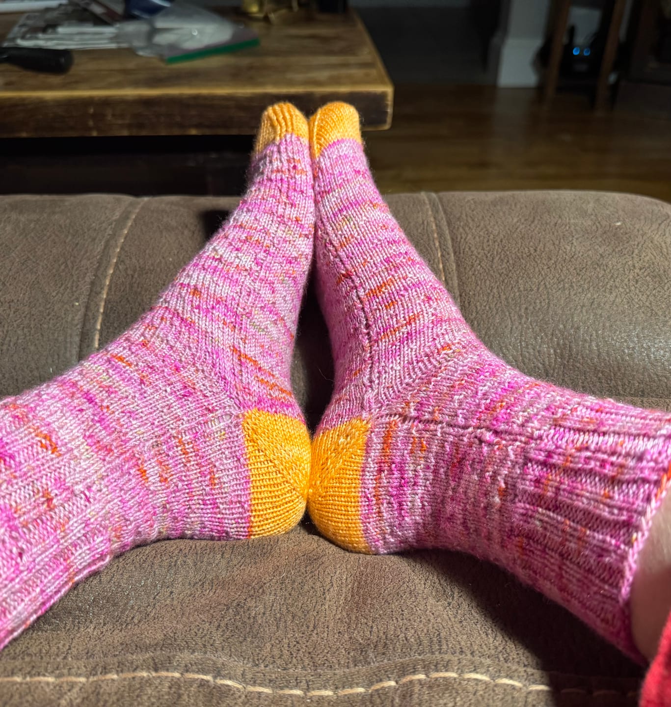 Customer photo review of Sock Premium Fingering