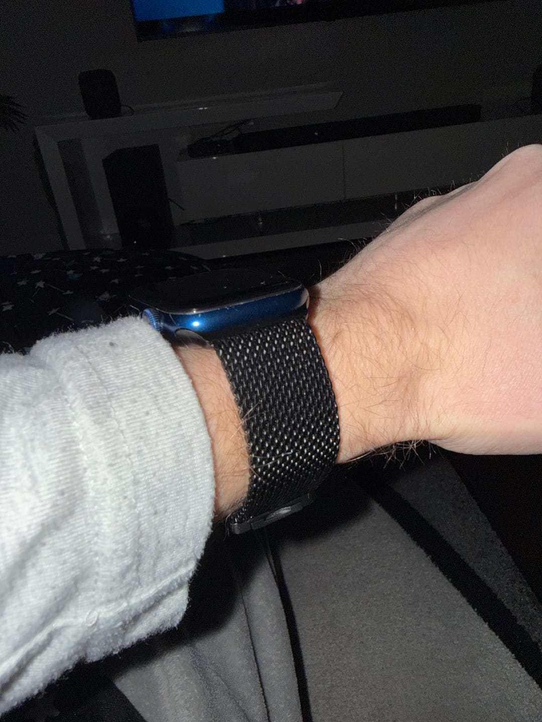 Customer photo review of Titanium Milanese Loop