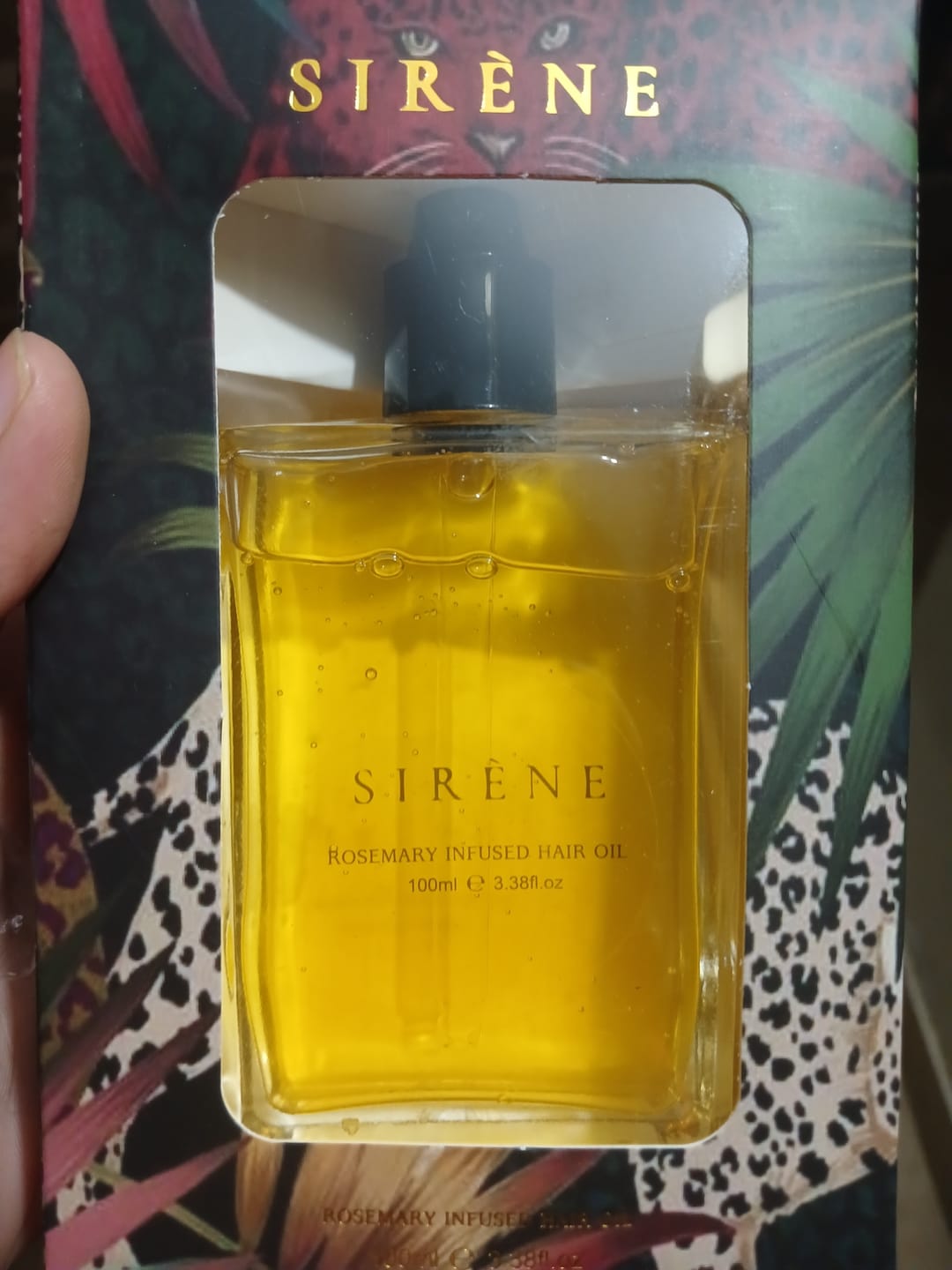 Customer photo review of Rosemary Hair Oil