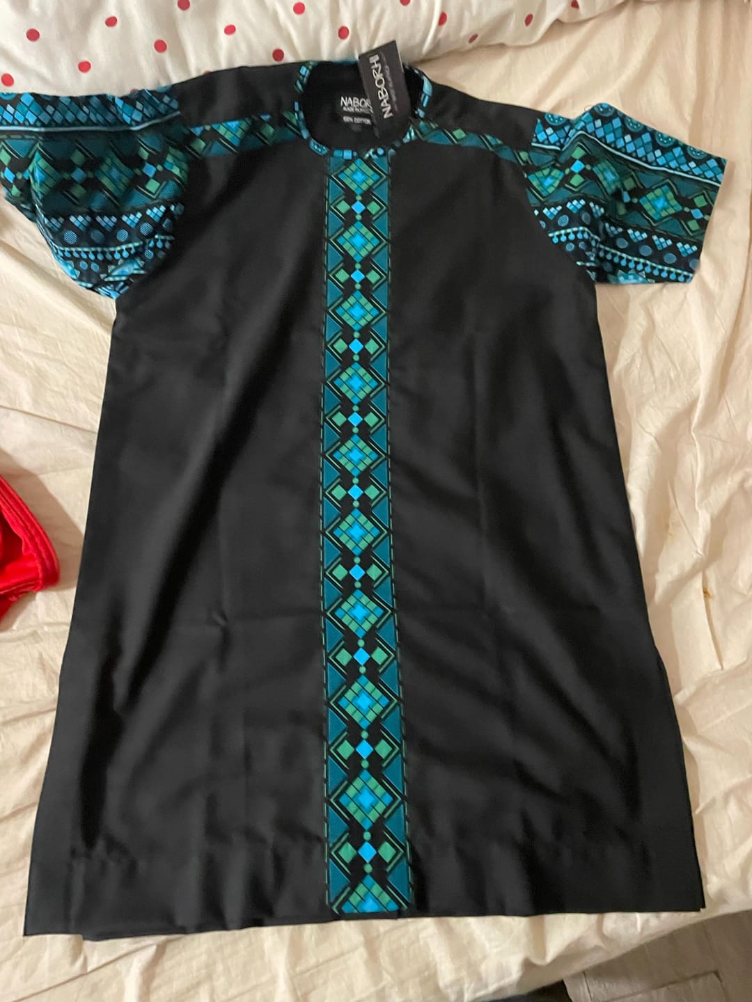 Customer photo review of Ade African Shirt