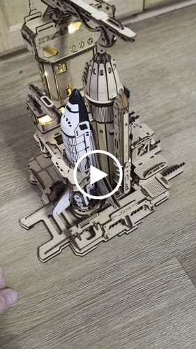 Customer video review of Space Shuttle 3D Wooden Puzzle