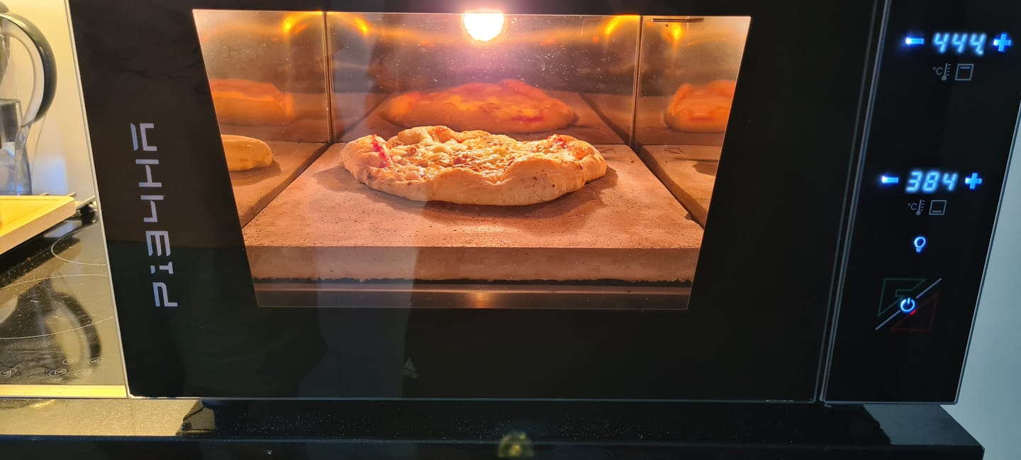 Customer photo review of Pizzaofen EffeUno P134HA PRO 509°C