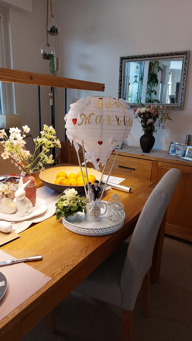 Customer photo review of Verbundene Herzen - Personalisierte Tasse