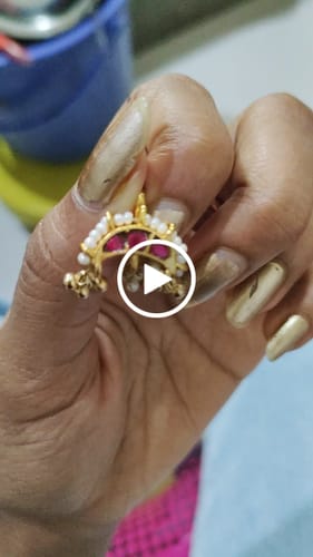 Customer video review of Shruti 22k Gold Plated Earcuff