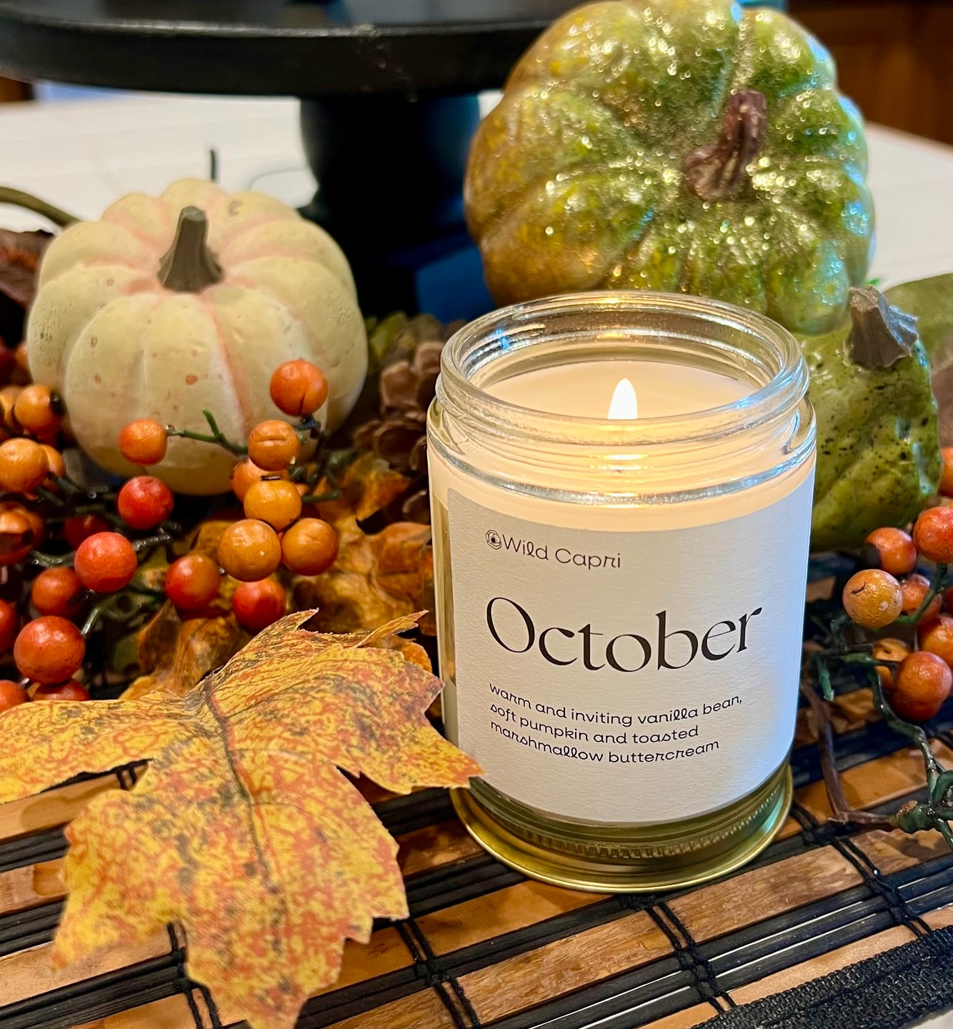 Customer photo review of October Candle