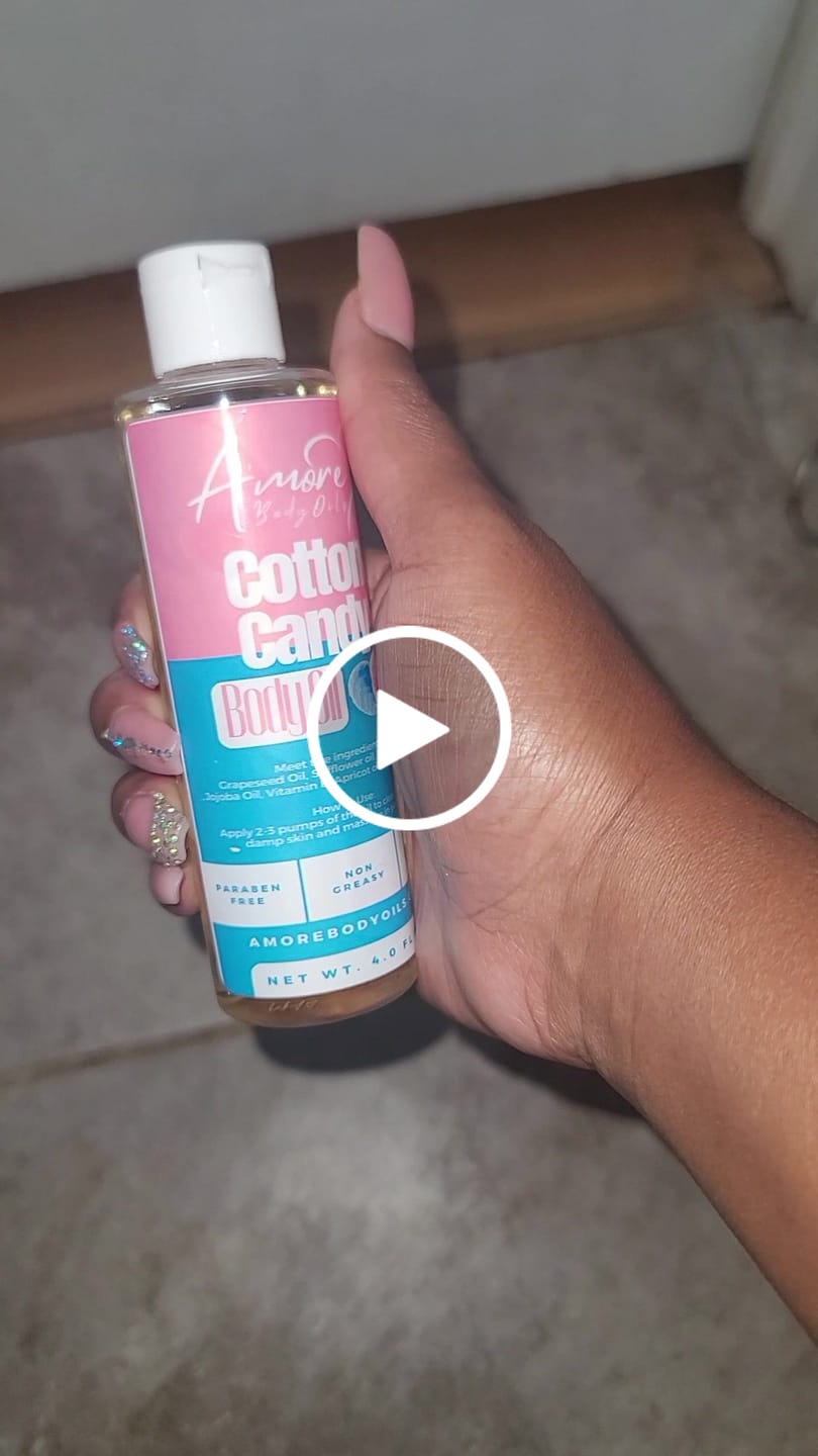 Customer video review of Cotton Candy - Body Oil