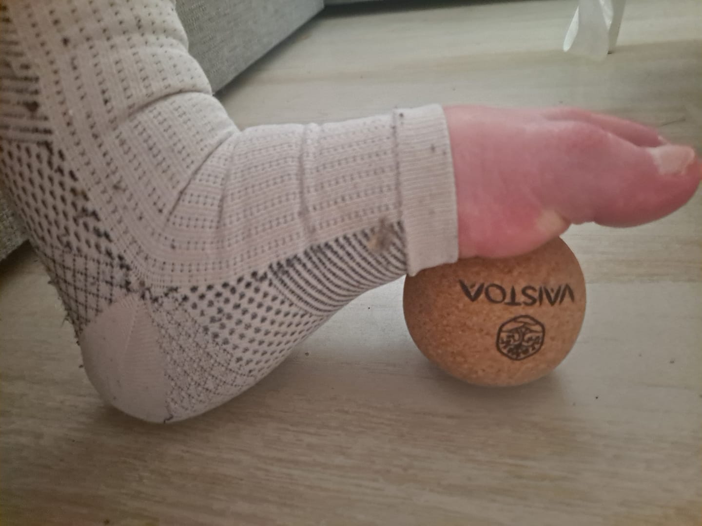 Customer photo review of Vaistoa Jalkapohjien Hierontapallot 2kpl