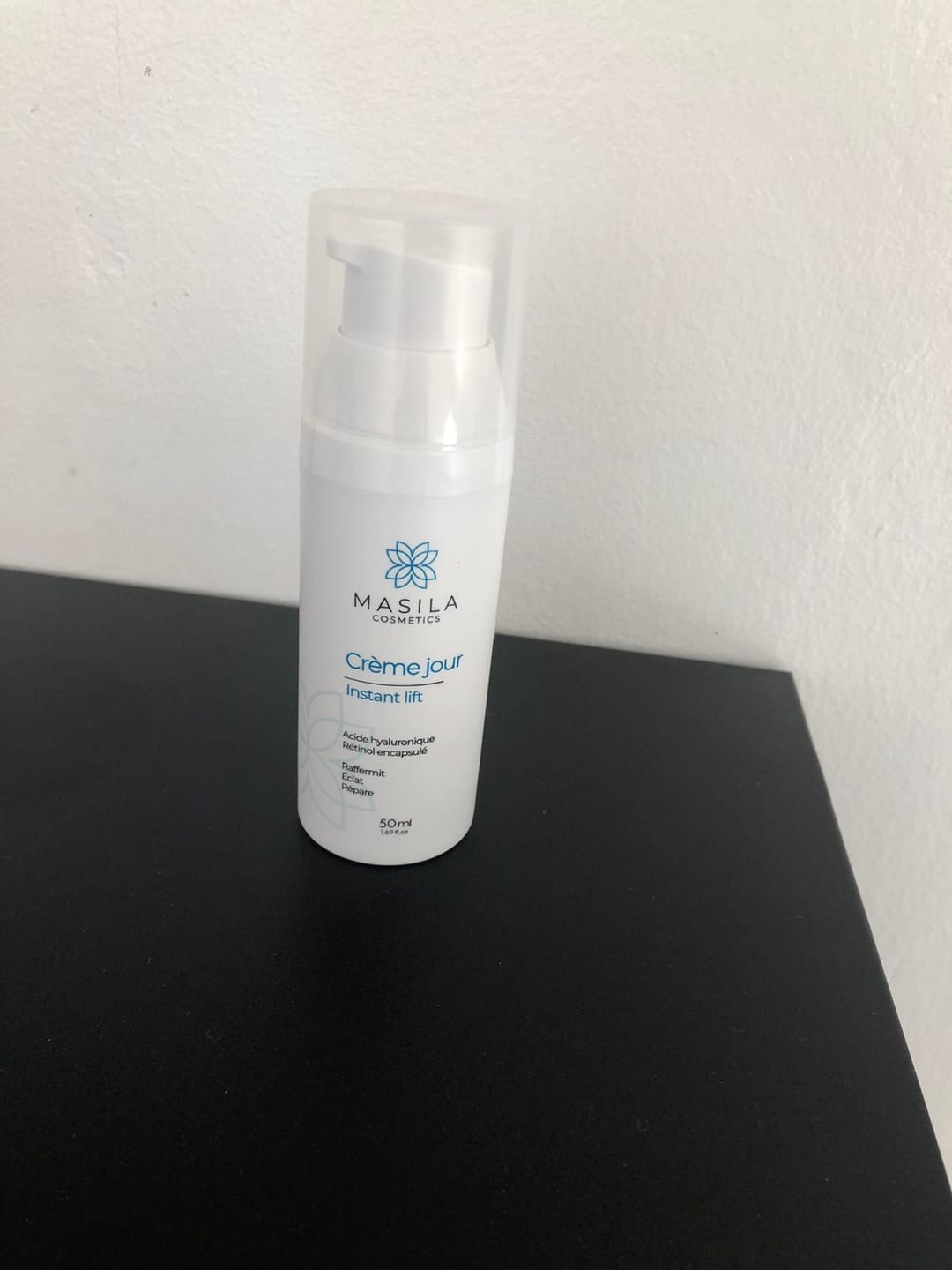 Customer photo review of Coffret Anti Age Complet - Crème jour & Contour des yeux & Écran