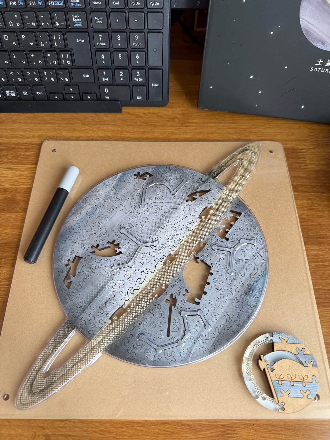 Customer photo review of 宇宙の破片 SATURN 土星と専用フレームセット