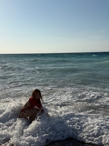 Customer photo review of Luna Long Sleeve Swimwear