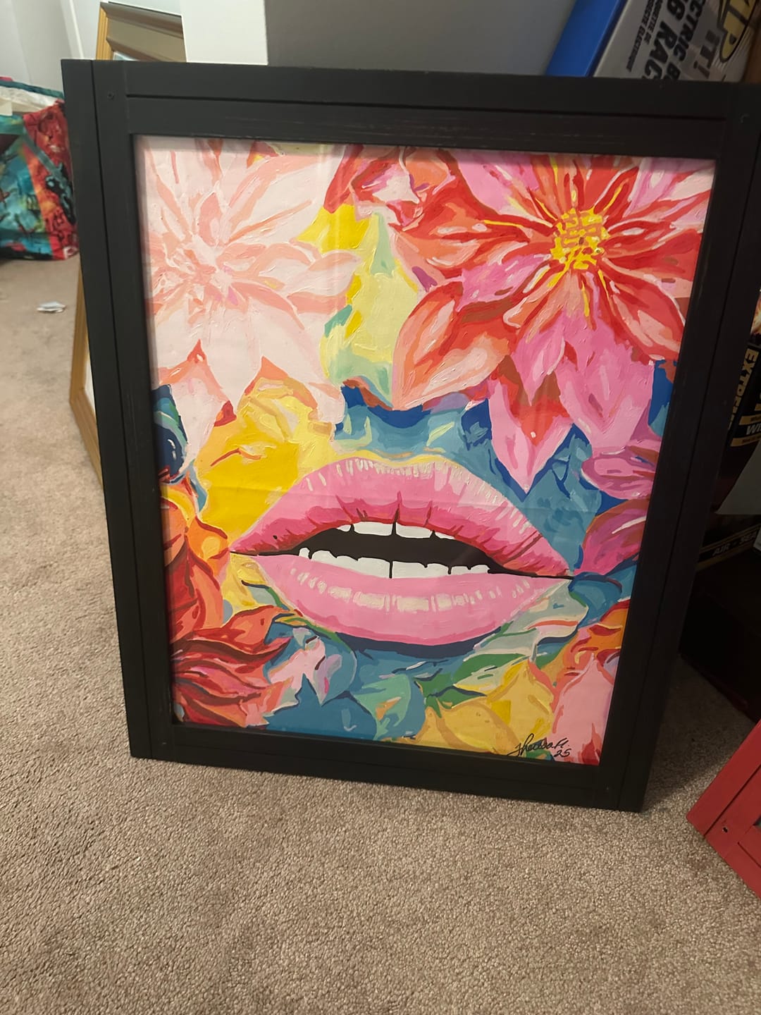 Customer photo review of Pop Art Lips