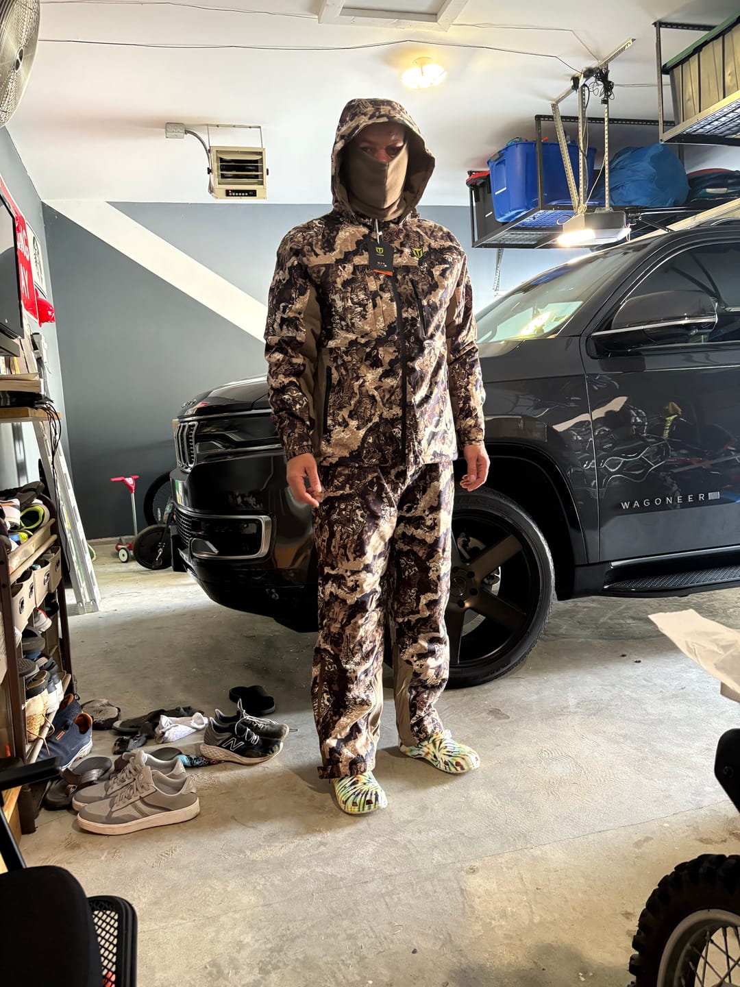 Customer photo review of Altus Whitetail Ultra Silent Hunting Suit Men's Water Resistant Hunting Clothes