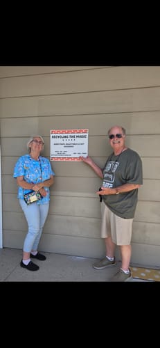 Customer photo review of Tiki Teddy – Crewneck Tee