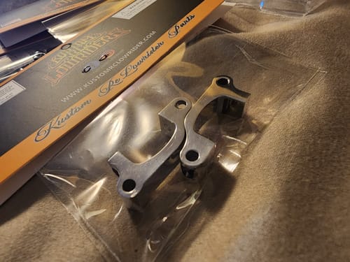 Customer photo review of Metal c-hub/steering arm