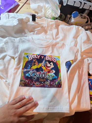 Customer photo review of Custom DTF Transfer by Size: Perfect Prints for Every Project