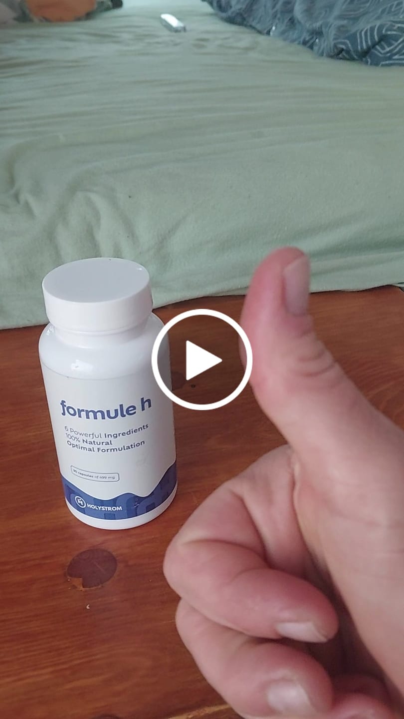 Customer video review of Formule H