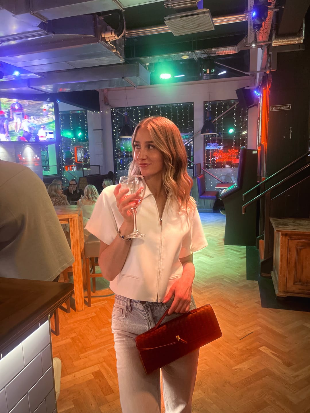 Customer photo review of Margot Clutch Bag