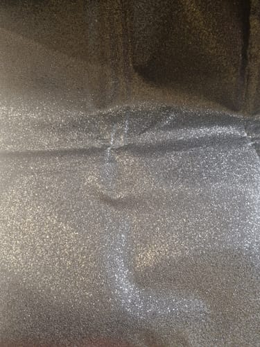 Customer photo review of SHINE GLITTER 0,8MM COM FUNDO SPUN COR PRETO