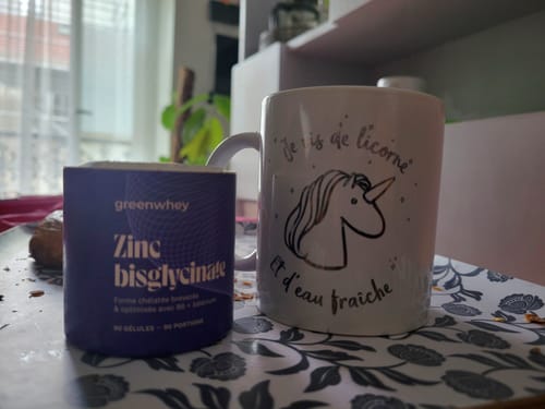 Customer photo review of Zinc Bisglycinate