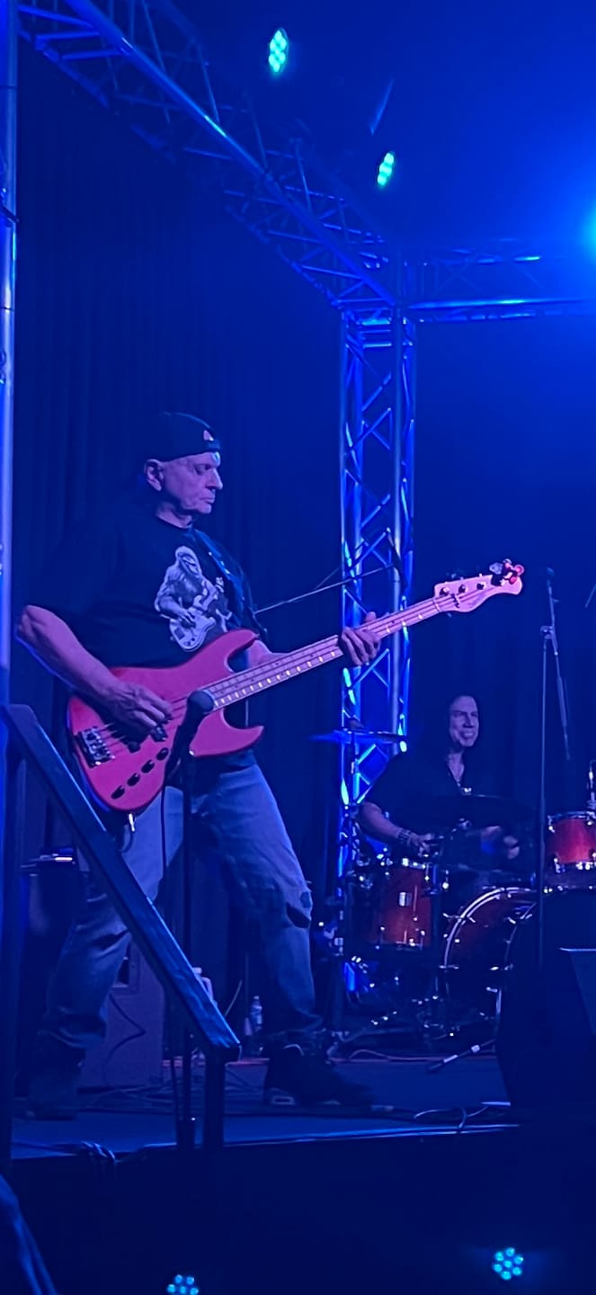 Customer photo review of Bigfoot Bass Player T-Shirt