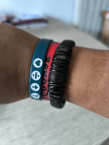 Customer photo review of Bracelet: Black