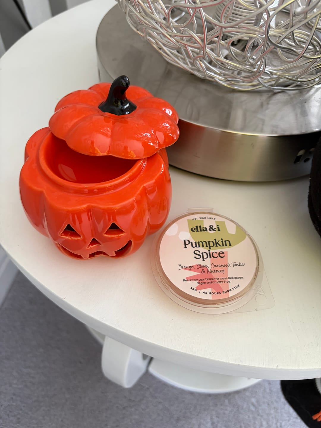 Customer photo review of Pumpkin Spice Gel Melt