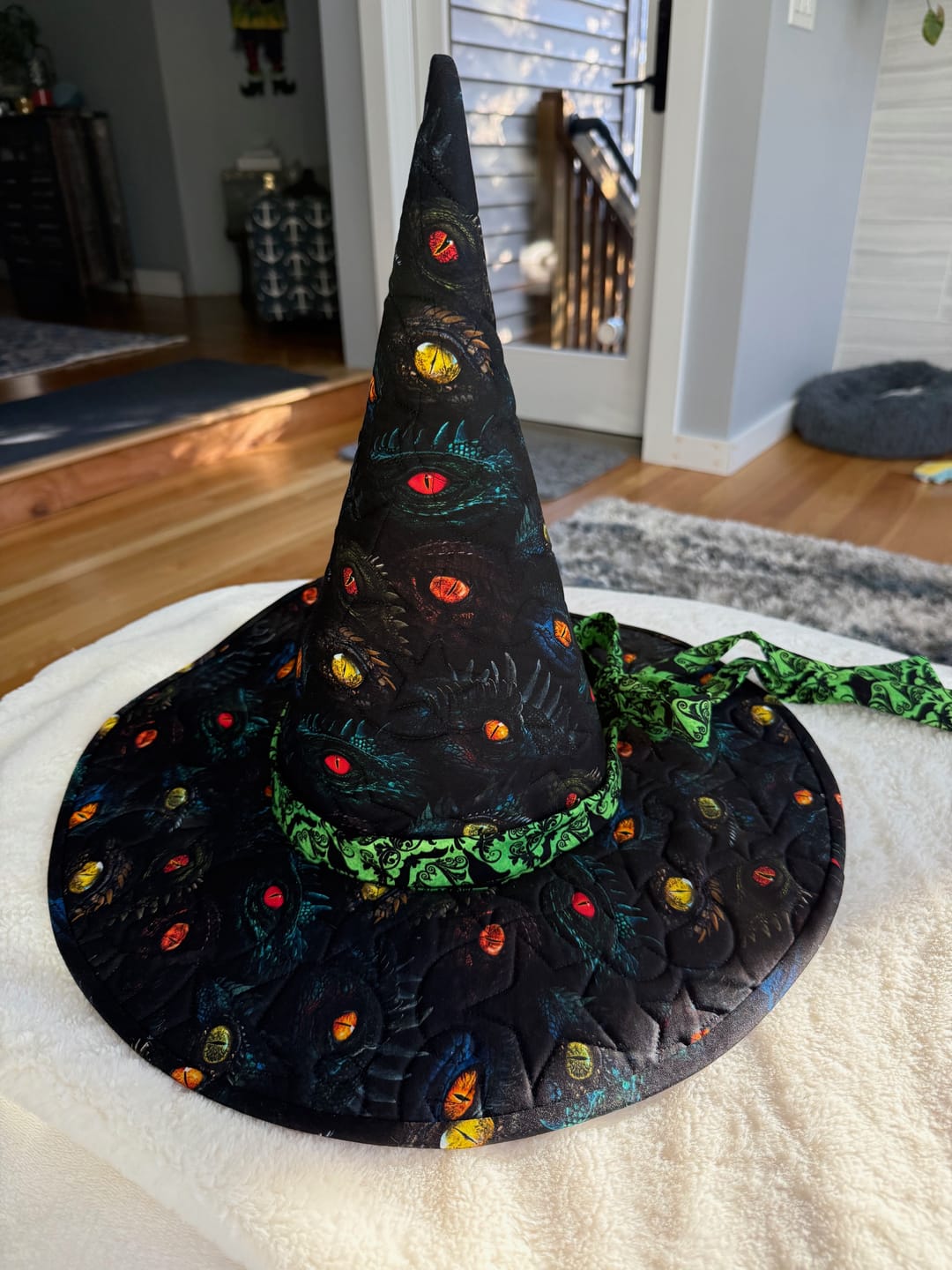 Customer photo review of Spellbound Quilted Witch Hat Sewing Pattern | Digital PDF Pattern