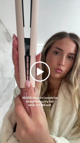 Customer video review of Malibee 2-in-1 Sleek Air Straightener