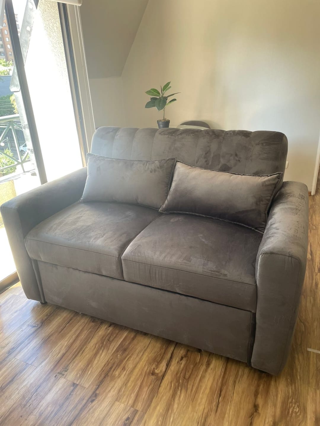 Customer photo review of Sofá cama Nantes