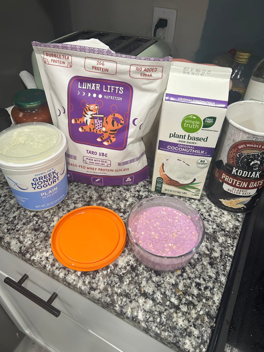 Customer photo review of Taro Ube - Whey