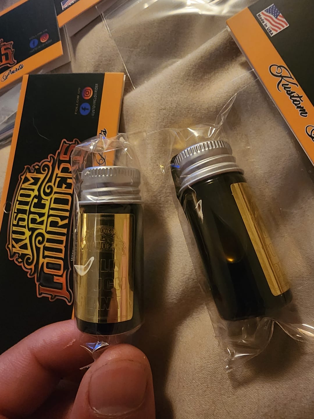 Customer photo review of GOLD TOUCH PAINT