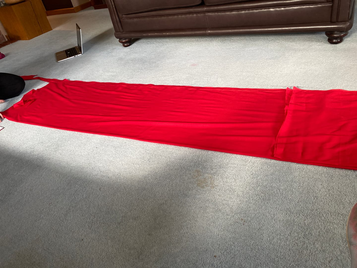 Customer photo review of Soft Cotton Muslin - 44" Wide - 16 Variations Available