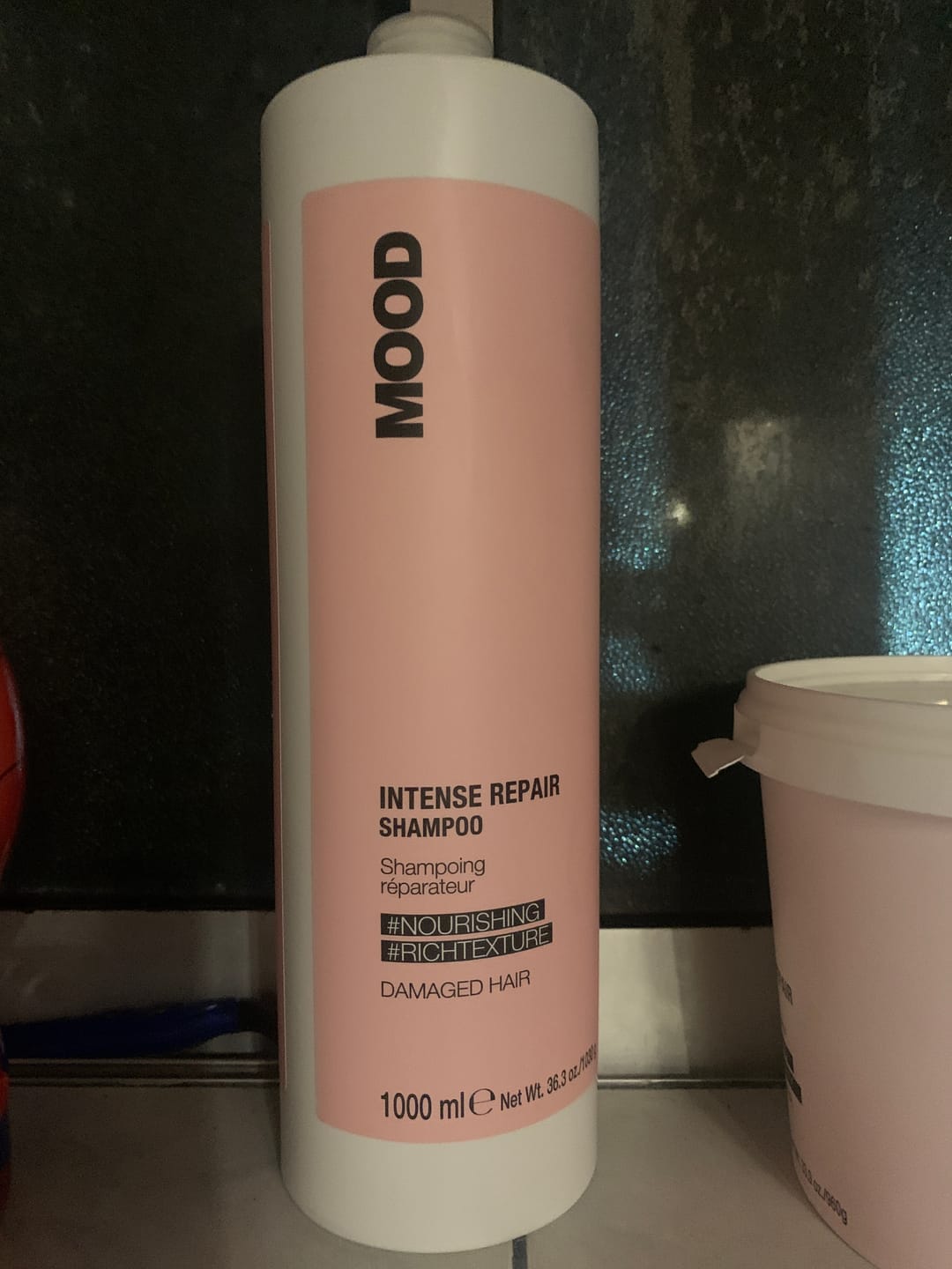 Customer photo review of Shampoo Reparación Intensa Mood