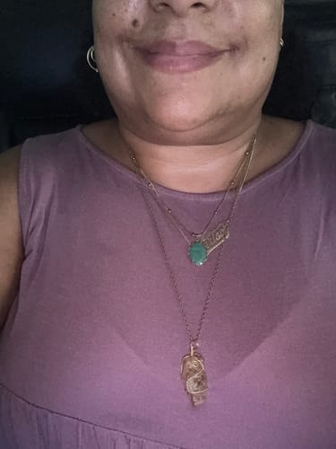 Customer photo review of AuraBloom Subscription Box