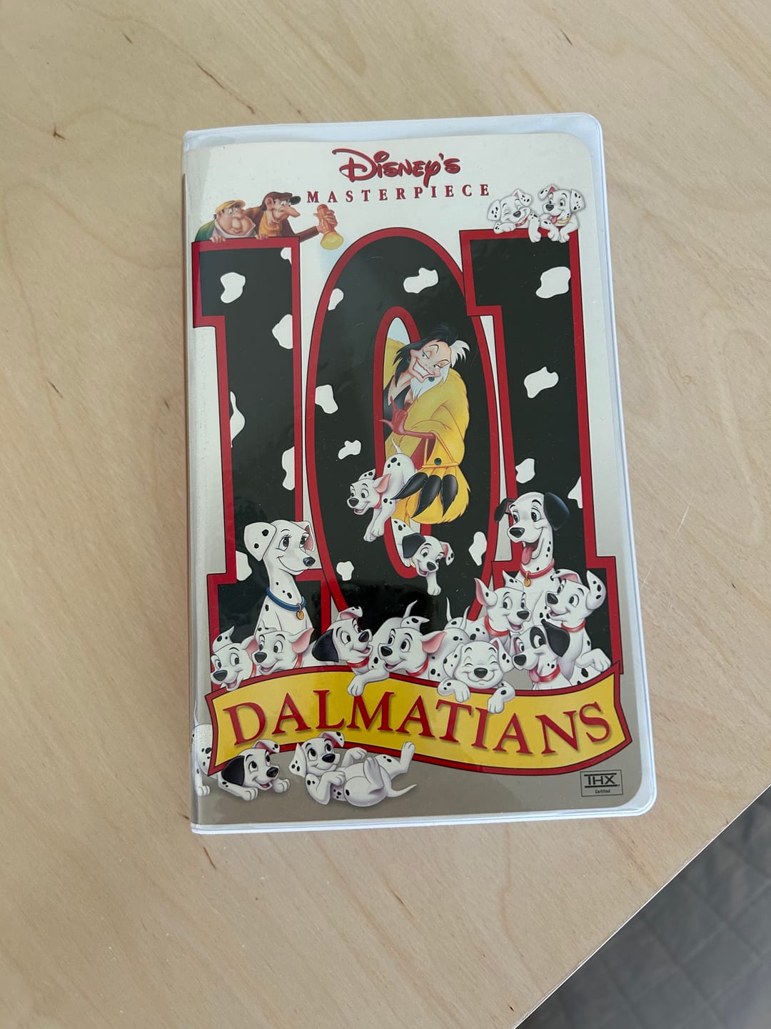 Customer photo review of Replacement VHS White Clamshell Case