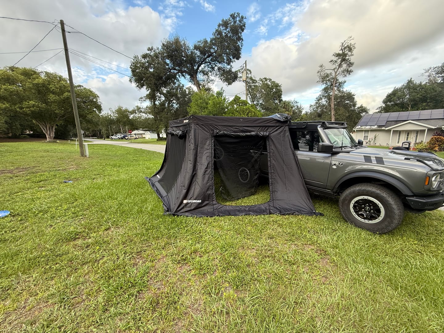 Customer photo review of OPENROAD 270 Awning Side Wall