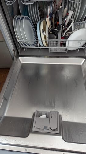 Customer photo review of דפי ניקוי למדיח