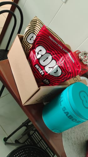 Customer photo review of BOLD WHEY CHOCOLATE AO LEITE (900g)