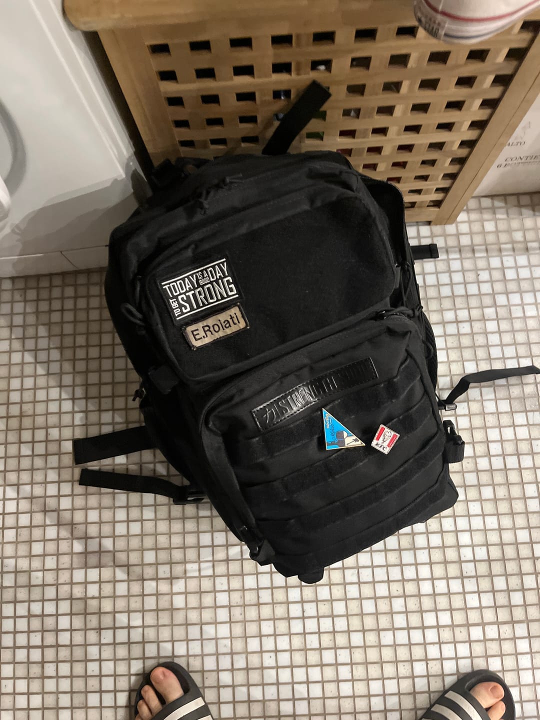 Customer photo review of Training Backpack - Black