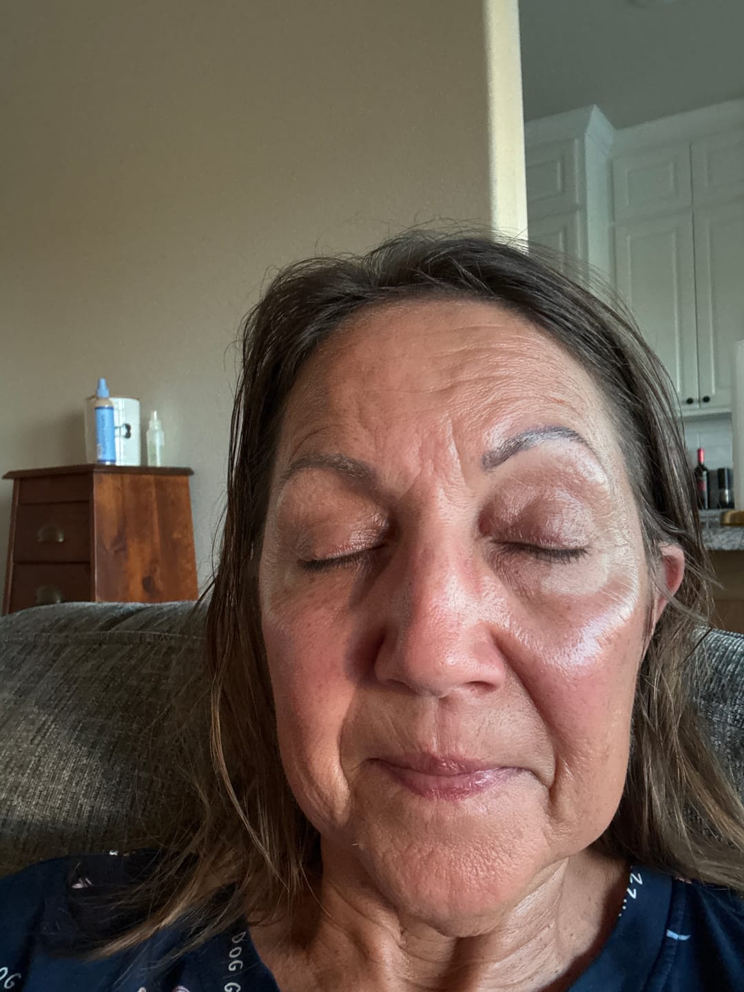 Customer photo review of DIVINE9 Facial Serum