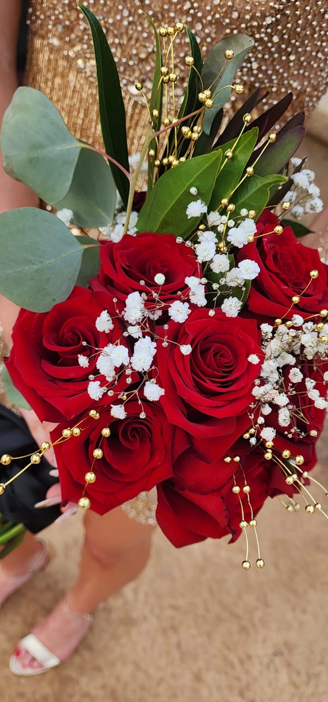 Customer photo review of Black Baccara Red Rose