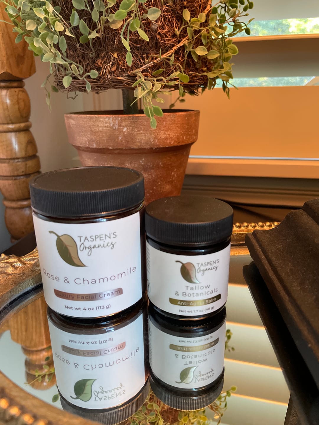 Customer photo review of Rose & Chamomile Luxury Facial Cream