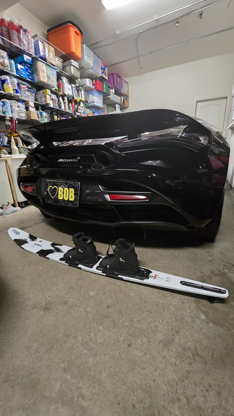 Customer photo review of Create Your Own Custom Magnetic License Plate Cover