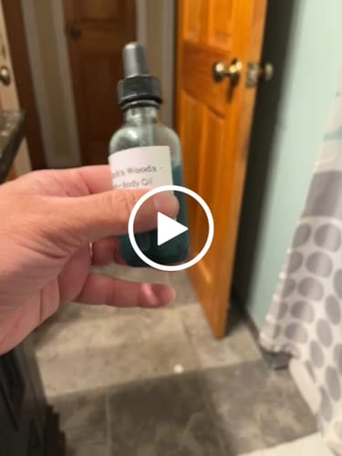 Customer video review of Witch's Woods Bath & Body Oil