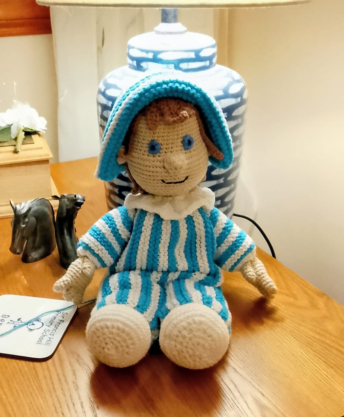 Customer photo review of Ricorumi DK Cotton Yarn – 100% Cotton Mini Balls for Amigurumi & Crochet