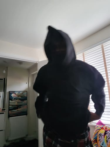 Customer photo review of HJK Exclusive Double Panel Hooded Jacket